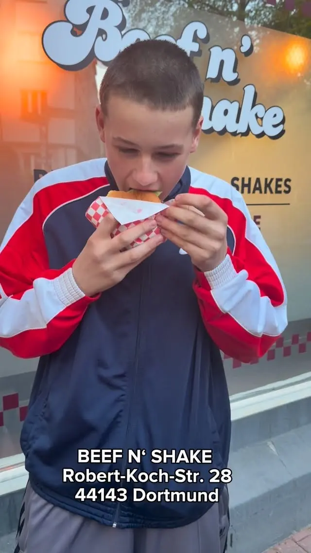 Eine 10/10 für unseren Cheeseburger!